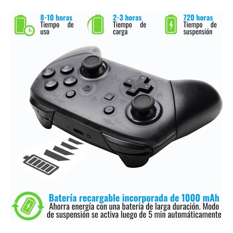 Mando Control Nintendo Switch Pro Inalambrico NFC