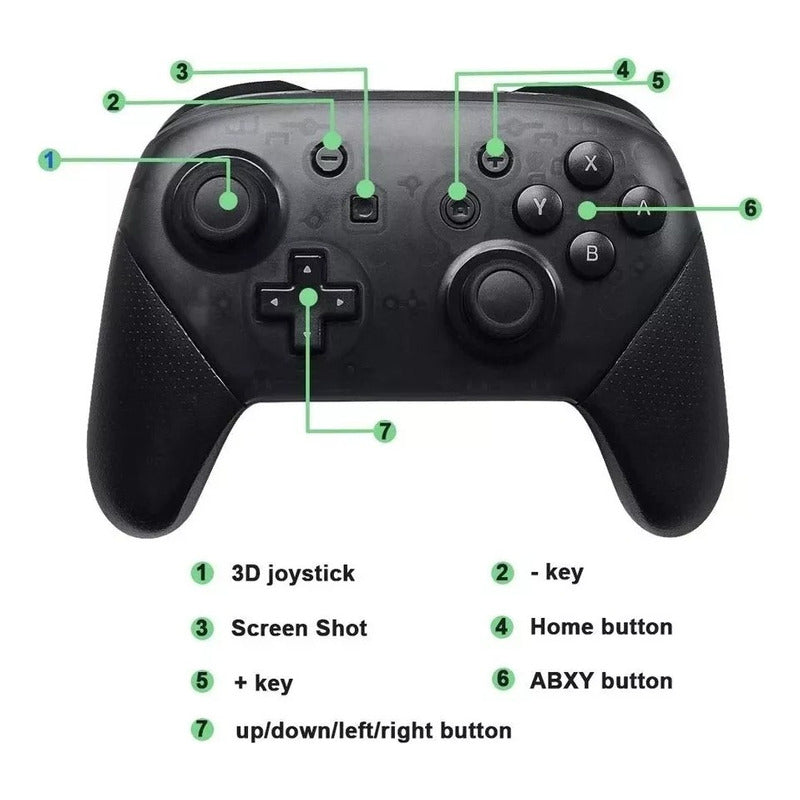 Mando Control Nintendo Switch Pro Inalambrico NFC