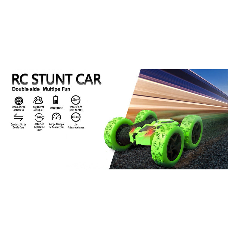 360 Acrobatico Auto Loco a Control Remoto Recargable