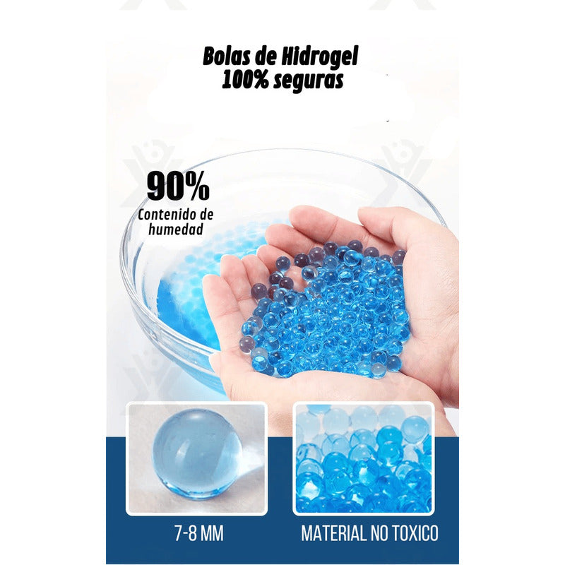 Pistola Automática de Hidrogel 3-En-1 y Lanza de Agua